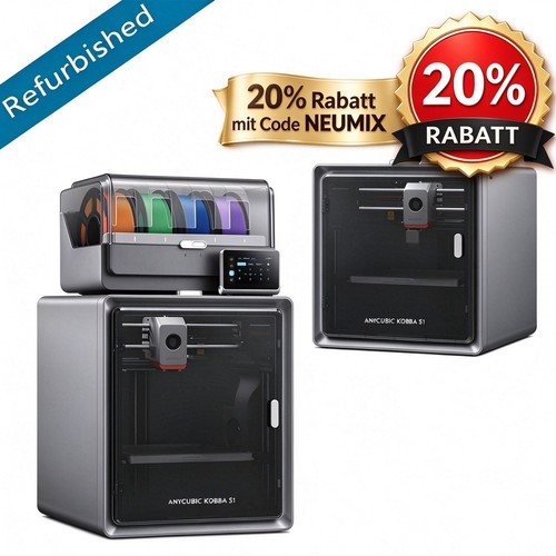 Refurbished drucker - refurbished, 3d